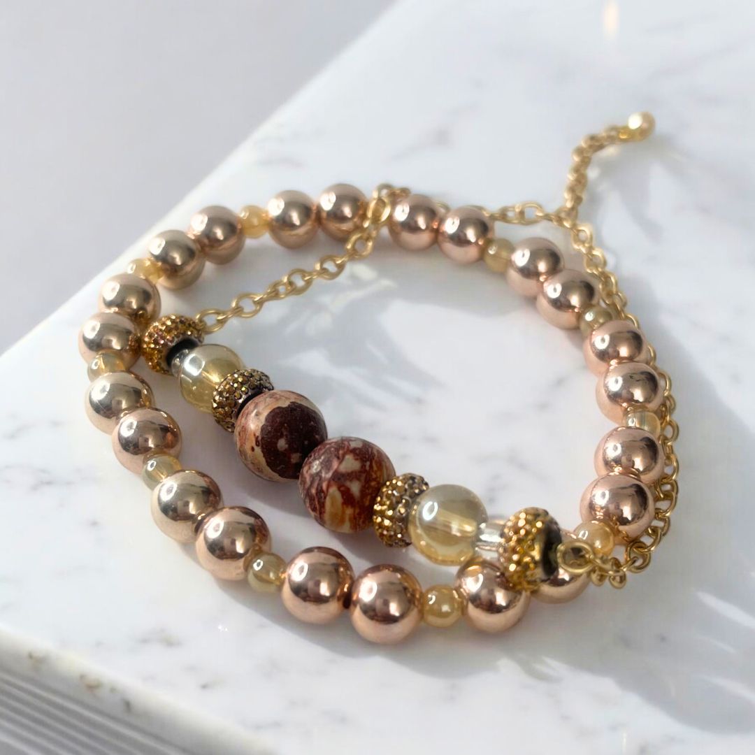 Infinity Beaded Bracelet