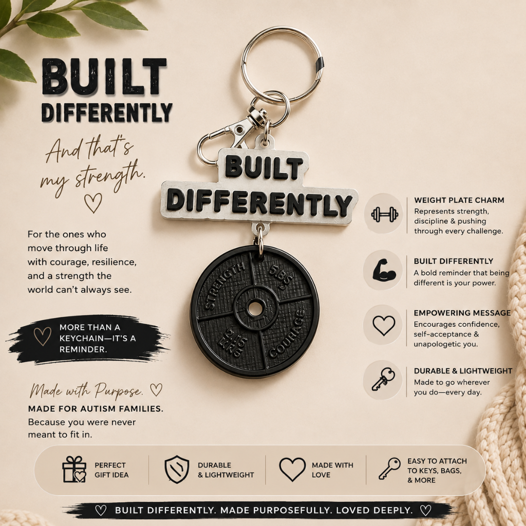 Built Differently Keychain