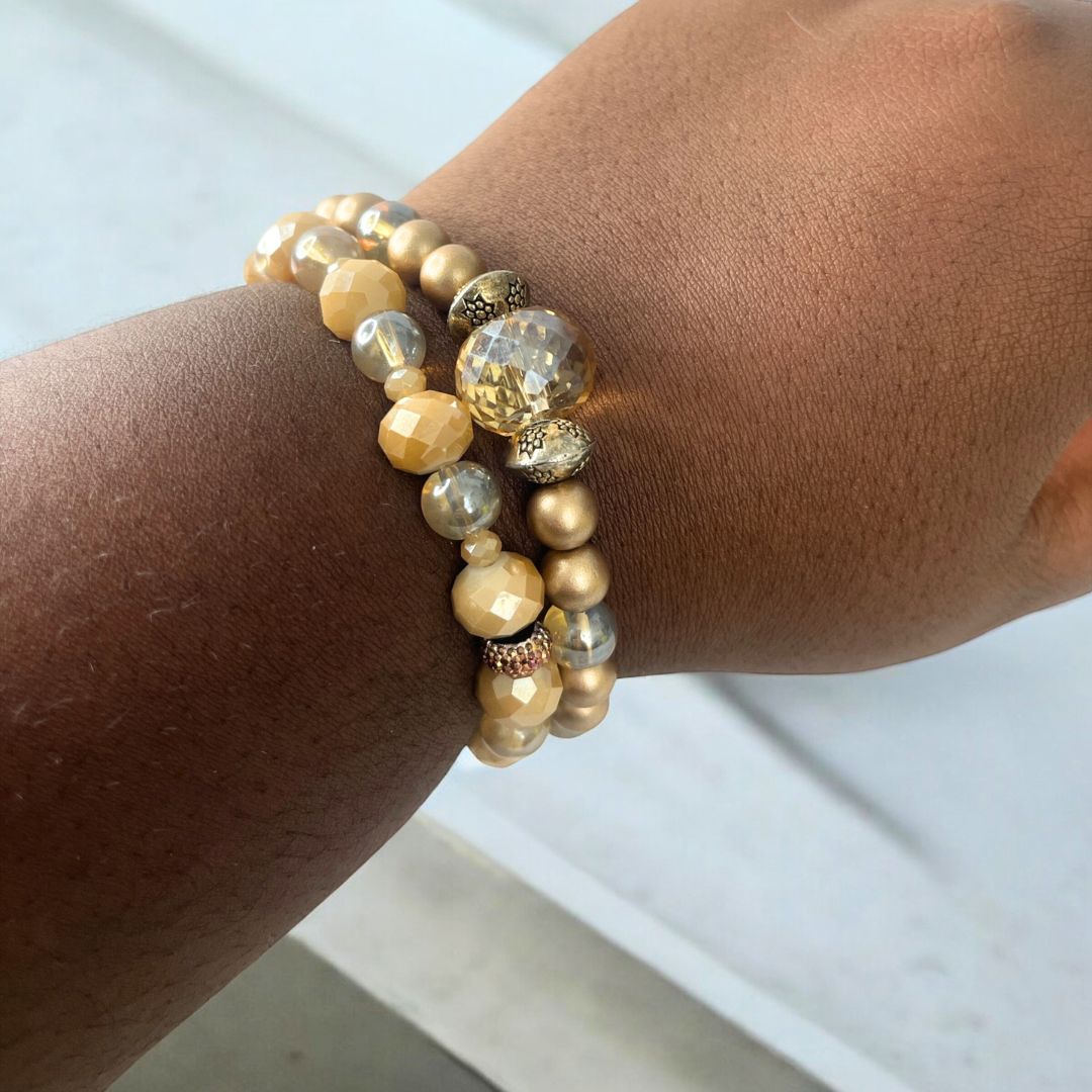 Infinity Beaded Bracelet