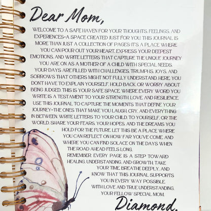 Letters Written By A Special Mom: A Diary Journal for Mothers of Children with Special Needs