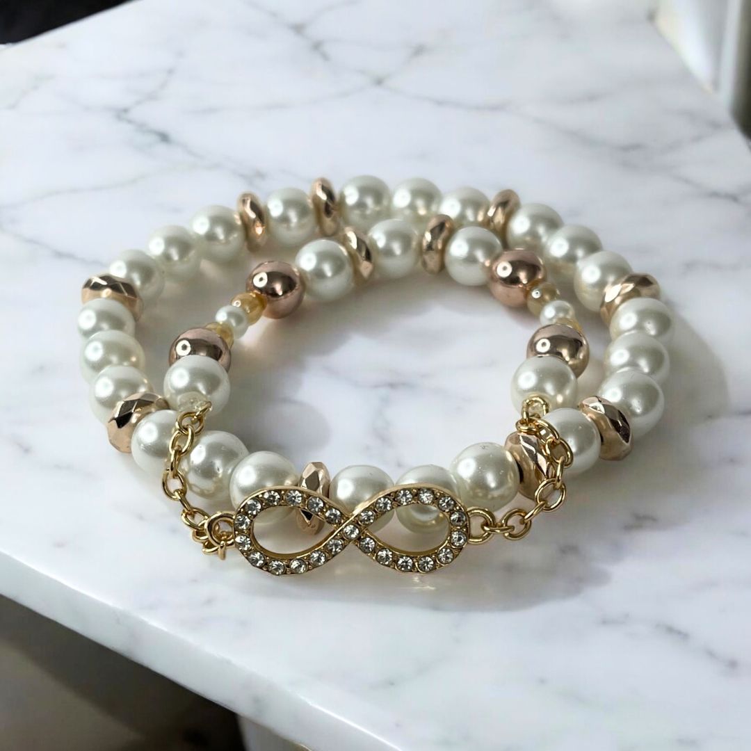 Infinity Beaded Bracelet