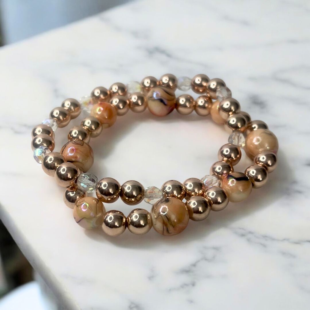 Infinity Beaded Bracelet