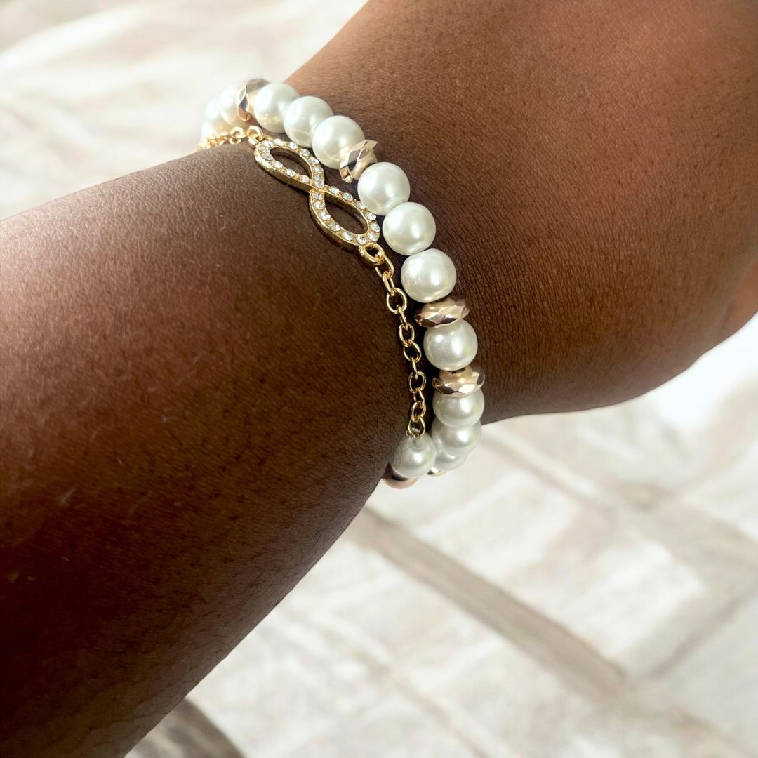 Infinity Beaded Bracelet