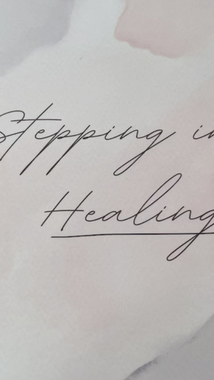Stepping Into Healing: 3-Month Guided Reflection Journal